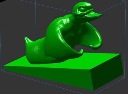 3D модель утки из фильма Доказательство смерти