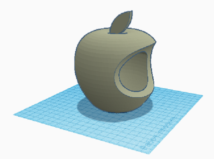 3D модель Яблоко APPLE