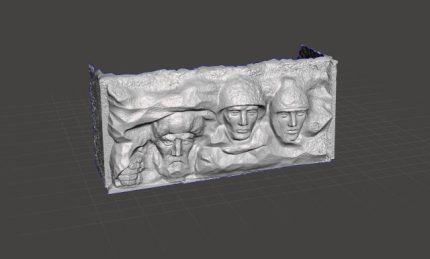 3D-Скан Памятника-Ветеранам Великой Отечественной Войны (ВОВ)