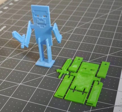 Minecraft Steve 2D Model