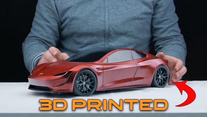 Кузов Tesla Roadster для радиоуправляемой машины — изображение 1