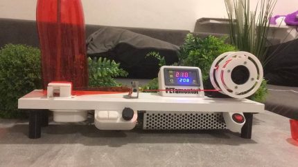 Аппарат для экструдирования ПЭТ-бутылок в пруток для печати на 3D принтере