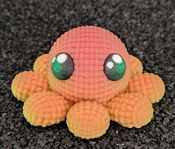 Crocheted Baby Octopus — изображение 1