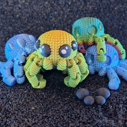 Crocheted Spider by BODY3D