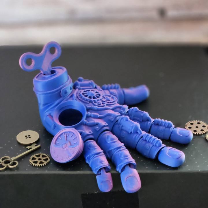 photo_2025-08-16_15-25-43 bambu_ Flexi Factory Steampunk Hand — изображение 2