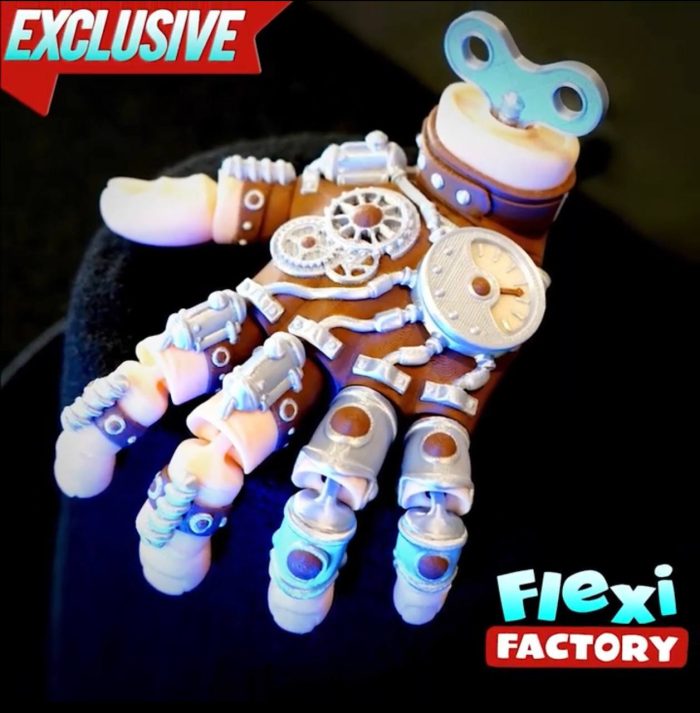 bambu_ Flexi Factory Steampunk Hand — изображение 3